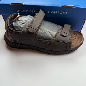 Nunn Bush‎ Laguna River Men’s Wide-Width Sandal, with 3 
Straps, size 14Wide